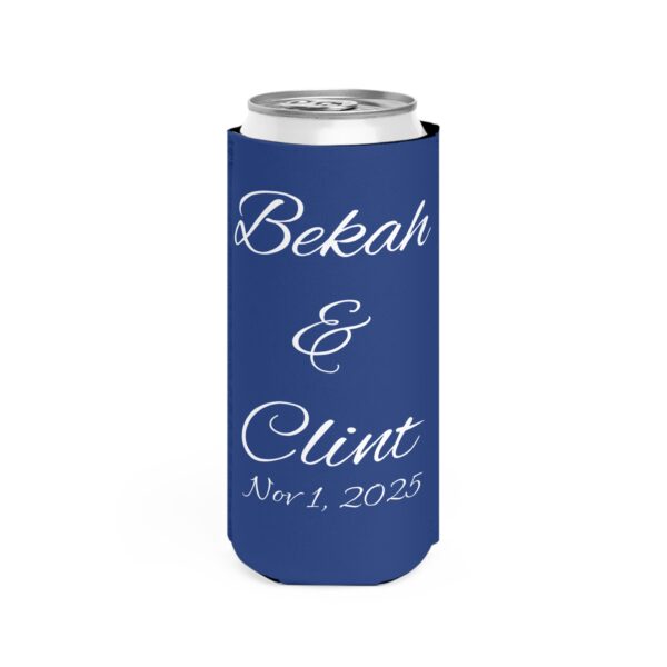 Slim Can Cooler - Bekah & Clint - Image 4