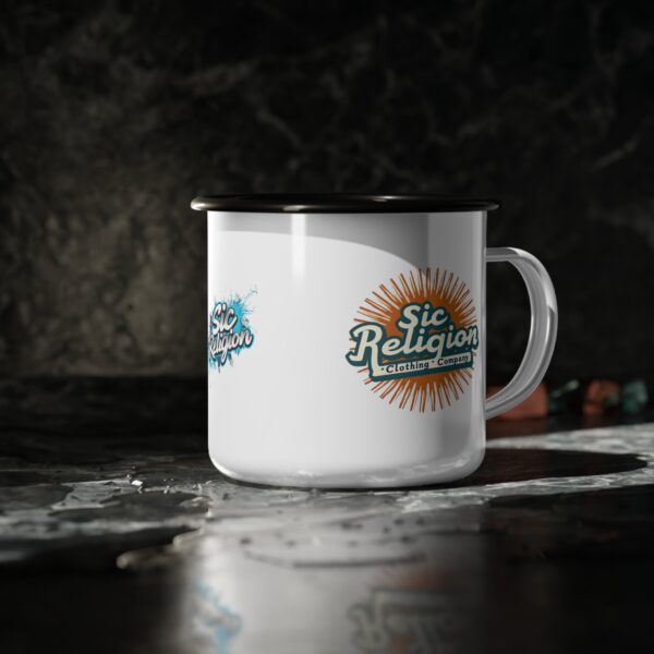 Sic Religion Enamel Camp Cup - Image 4