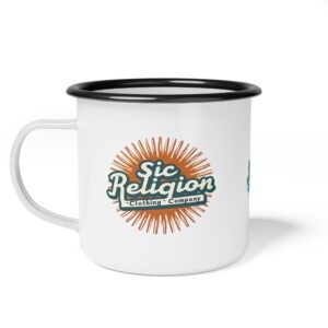 Sic Religion Enamel Camp Cup